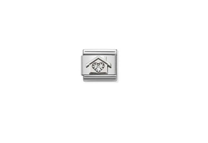 Composable CL SIMBOLI in stainless steel  Casa con