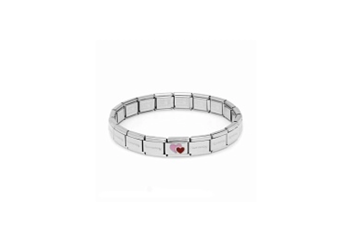 Composable Classic SIMBOLI in acciaio Doppio cuore