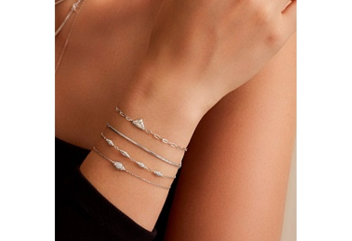 Silver Pavé Sparkle Bracelet