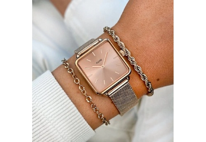 La Tétragone  Mesh, Rose Gold, Soft Rose Gold/Rose