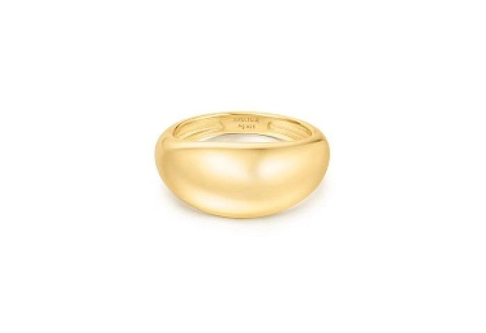 Gold Bold Dome Ring
