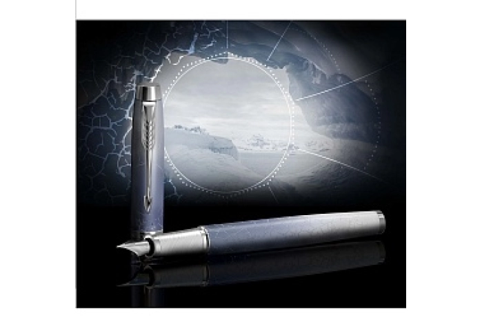 Ручка перьевая Parker &quot;IM Special Edition Polar&quot; синяя, 0,8мм, подарочная упаковка