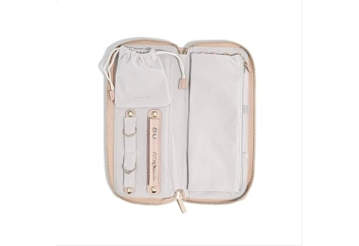 Blush Pink Jewellery Roll