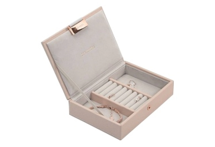 Blush Pink Mini Jewellery Box lid