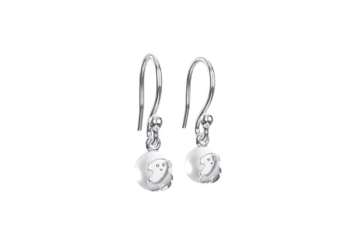 SILVER EARRINGS CULTURED PEARLS