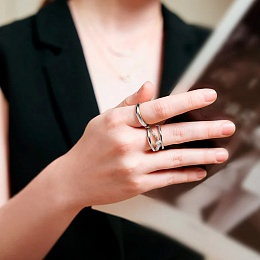 Silver Sparkle Ring