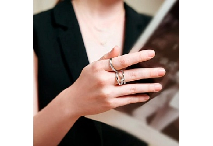 Silver Sparkle Ring
