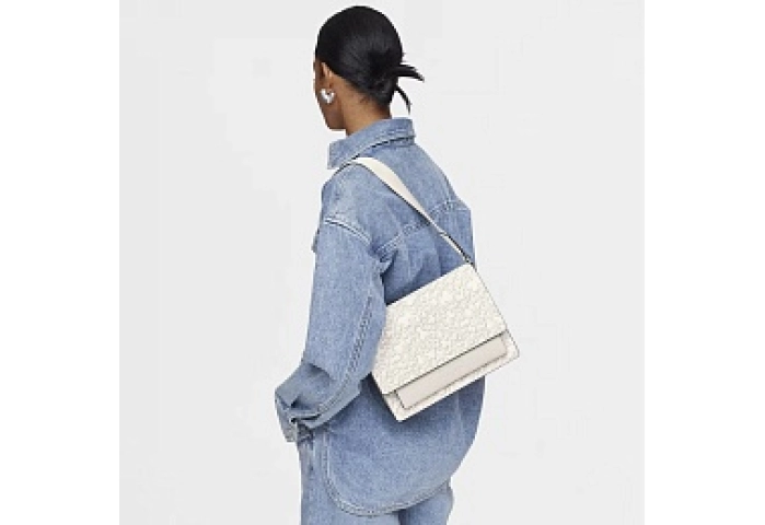 PVC.PU.COT,HANDBAG M. K M EVOL GREY C