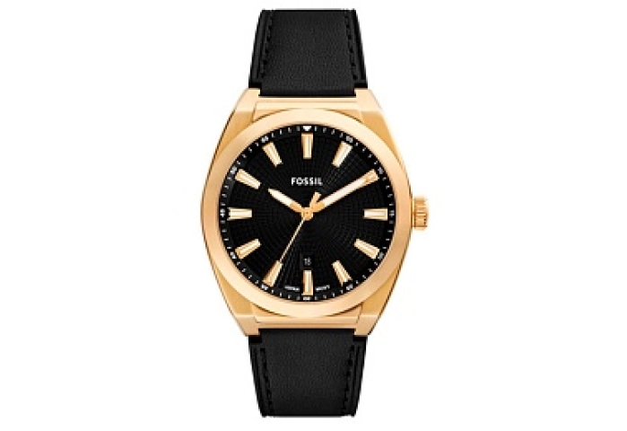 ANALOG WATCH 0 JWL GP LEATHER STRAP