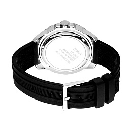 ESPRITSilverDate, 10Dial,MenATMBlackWatch,Silicone