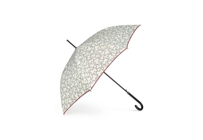 POL.ALUM,UMBRELLA KAOS ICON,SAND-BLACK