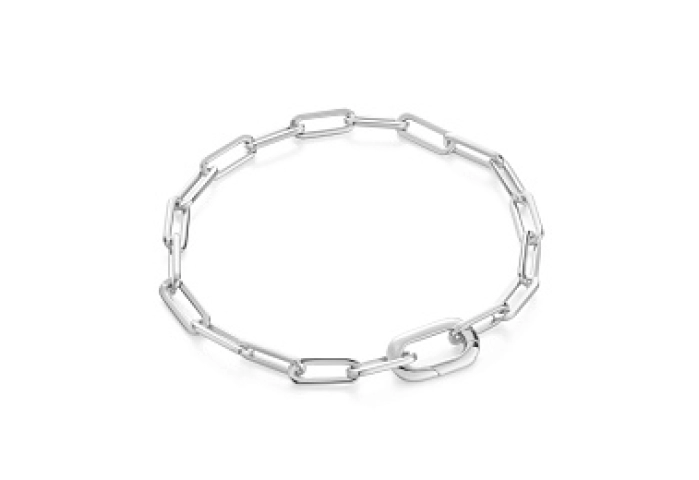 Silver Linked Chunky Bracelet