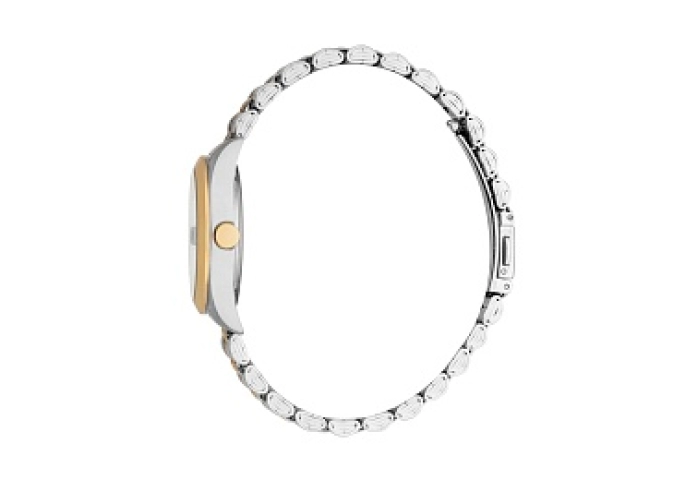 ESPRIT Women Watch, Two Tone Silver & Gold Color Case, White MOP Dial, Two Tone Silver & Gold Color 