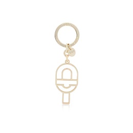 ZNC.LAT,KEYCHAIN SILHOUETTE MANIF GOLD