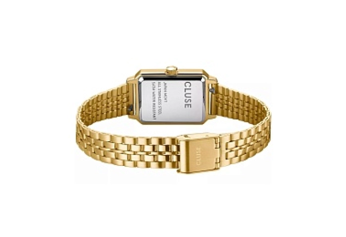 Fluette Watch Steel, Sage Green, Gold Colour