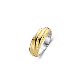 Кольцо с покрытием золото