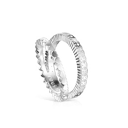 SILVER RING DOUBLE  N12