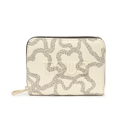 PVC.PU.PO.COT,COINPURSE M.K ICON BEIGE-M