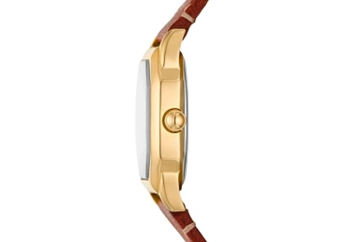 ANALOG WATCH 0 JWL GP LEATHER STRAP