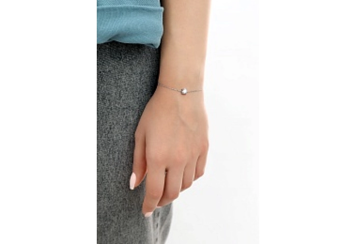 BRACELET SILVER 925 RHODIUM PLATED CZ