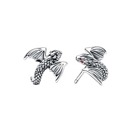 Game of Thrones Dragon sterling silver stud earrin