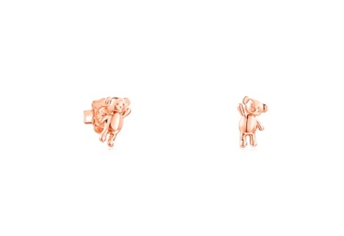 SILVER GOLD PLATED EARRINGS