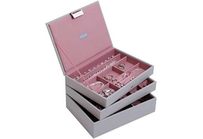 Dove Grey & Antique Rose Classic SET 3
