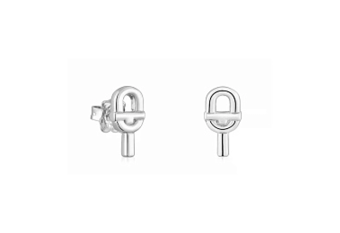 SILVER EARRINGS 14MM