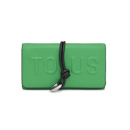 PU.POL,WALLET M.NEW TOUS CLOUD GREEN