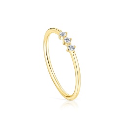 18KT GOLD RING 0.07CT H/SI DIAMOND N12