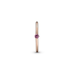 Pandora Rose ring with phlox pink crystal /189259C03-52