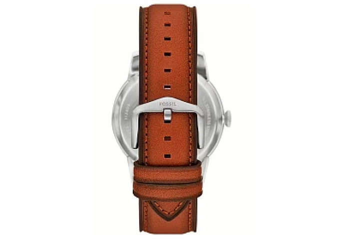 AUTOMATIC WATCH 21 JWL SS LEATHER STRAP