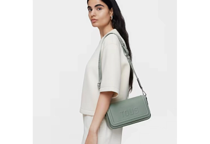 PU.COT,HANDBAG M.T LA RUE NEW STONE GREY