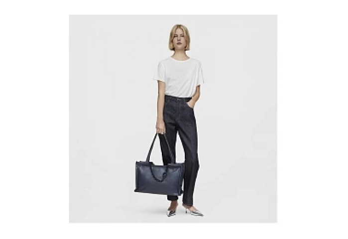 CLEA.POL,SHOPPER XL.T MANIF DARK GREY