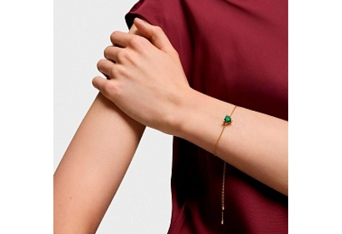 SILVER GOLDPLATED BRAC.LGG ESMERALDA