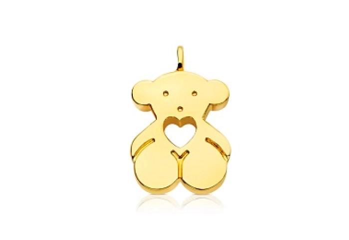 PENDANT 18KT GOLD 27MM