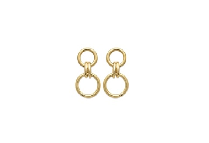 EARRINGS 18 KT GOLD PLATED