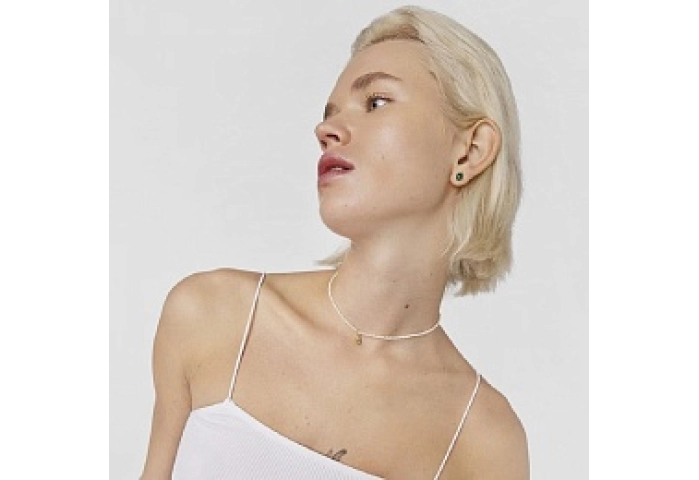 SILVER GOLD PLATED PENDANT BALL 8MM