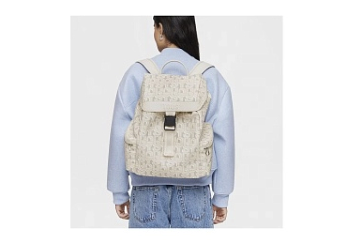 PVC.PU.PO.COT,BACKPACK L.T MANIF BEIGE