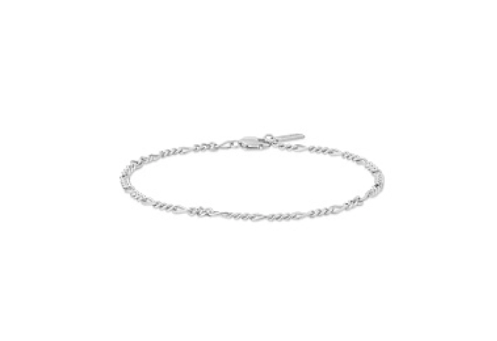 Silver Filia Curb Chain Bracelet