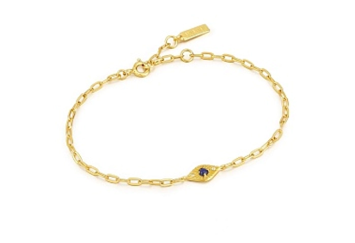 Lapis Evil Eye Bracelet