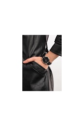 Aravis Leather, Silver, Black/Black /CW0101501001
