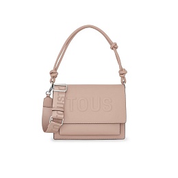 PU.COT,HANDBAG M.AUDRE LARUE NEW TAUPE