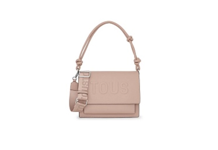 PU.COT,HANDBAG M.AUDRE LARUE NEW TAUPE