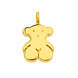 18KT GOLD PENDANT 18,5MM