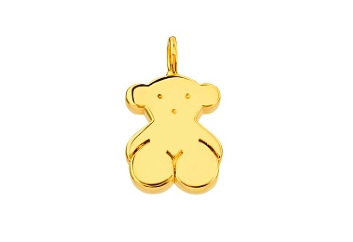 18KT GOLD PENDANT 18,5MM