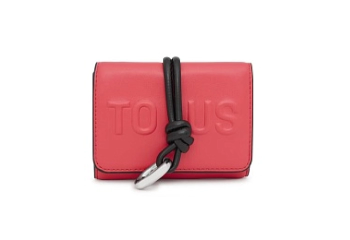 PU.POL,WALLET S.NEW TOUS CLOUD CORAL