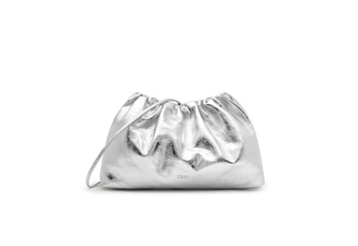 LEA.POL,CLUTCH-HANDBAG T CLOUD SILVER