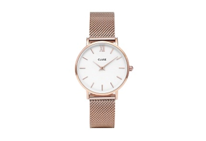 Minuit Mesh, Rose Gold, White/Rose gold