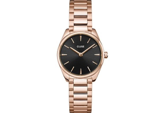 Féroce Mini Steel, Black, Rose Gold Colour